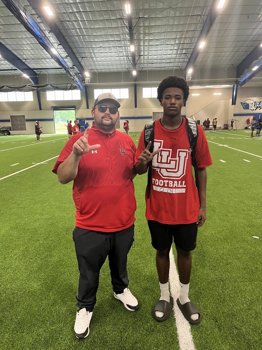 Great work today at <a href="/LamarFootball/">Lamar University Football</a> camp 3-0 at tightend 1on1’s!!