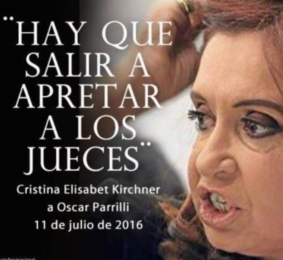 Recibido por Whatsapp parte 1 de 2

Fuiste la primer Presidente de Argentina en negarse a dar el traspaso de mando al Presidente entrante .
📍Nunca hiciste una conferencia de prensa , sólo monólogos sin preguntas. Entregaste el Banco Central con 0 reservas .
📍Sos la Presidente