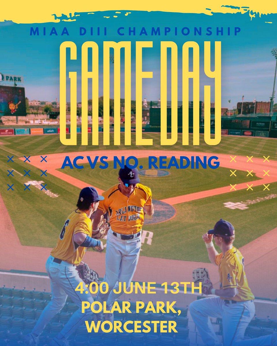 Arlington Catholic Baseball (@acbaseball_21) on Twitter photo AC headed to Polar Park in Worcester tomorrow to play in DIII MA Final v North Reading <a href="/AC_Athletics/">Arlington Catholic Cougars Athletics</a> <a href="/BaseballCCL/">Catholic Central League Baseball</a> AC headed to Polar Park in Worcester tomorrow to play in DIII MA Final v North Reading <a href="/AC_Athletics/">Arlington Catholic Cougars Athletics</a> <a href="/BaseballCCL/">Catholic Central League Baseball</a>