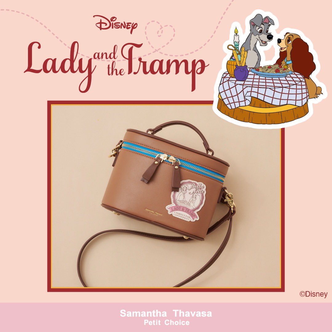 サマンサタバサプチチョイス　「わんわん物語」コレクション　折り財布 サマンサタバサプチチョイスから『わんわん物語』コレクションが初登場