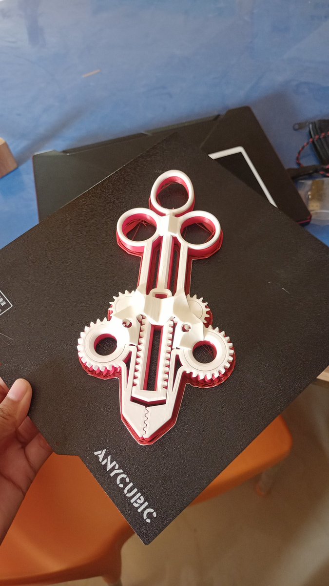 SK_ip_lab's tweet photo. Just printed this super satisfying grabber using my Anycubic printer! 🛠️🔧smooth grip, smooth moves in IP lab 
🎥👇
#3DPrinting #Anycubic #Engineering #MakerMagic #MechanismMonday #GUJCOST #IPleb #sabarkantha https://t.co/g7EchaWMup
