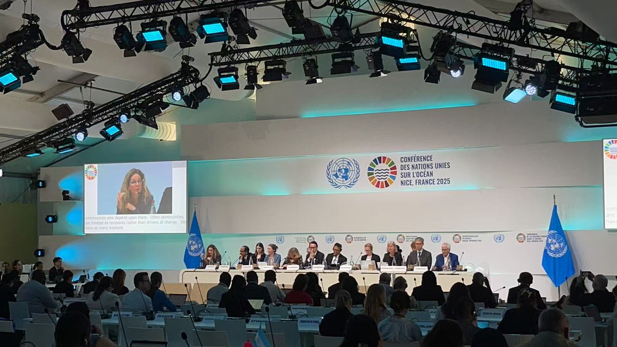Participating the UNOC 2025 side event: Successful lmplementation of Ecuador's Hermandad Marine Reserve:when all the pieces of the puzzle are in place.🌊 Learn about Ecuador's innovative marine protection. #OceanConference #MarineReserve #Ecuador #UNOcean2025