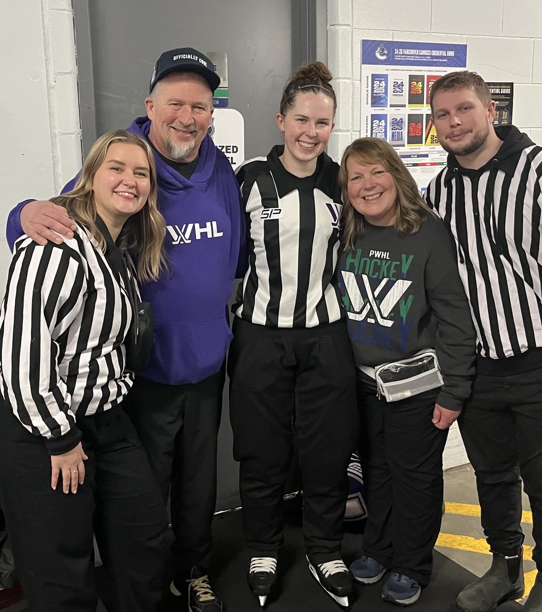 On Sunday June 15th BCHockey celebrates Father’s Day with BCHockey Officiating Fathers &amp; Father figures who play a vital role in the development of BCHockey Officials. Including the Barlow Family. #morethandroppingpucks
