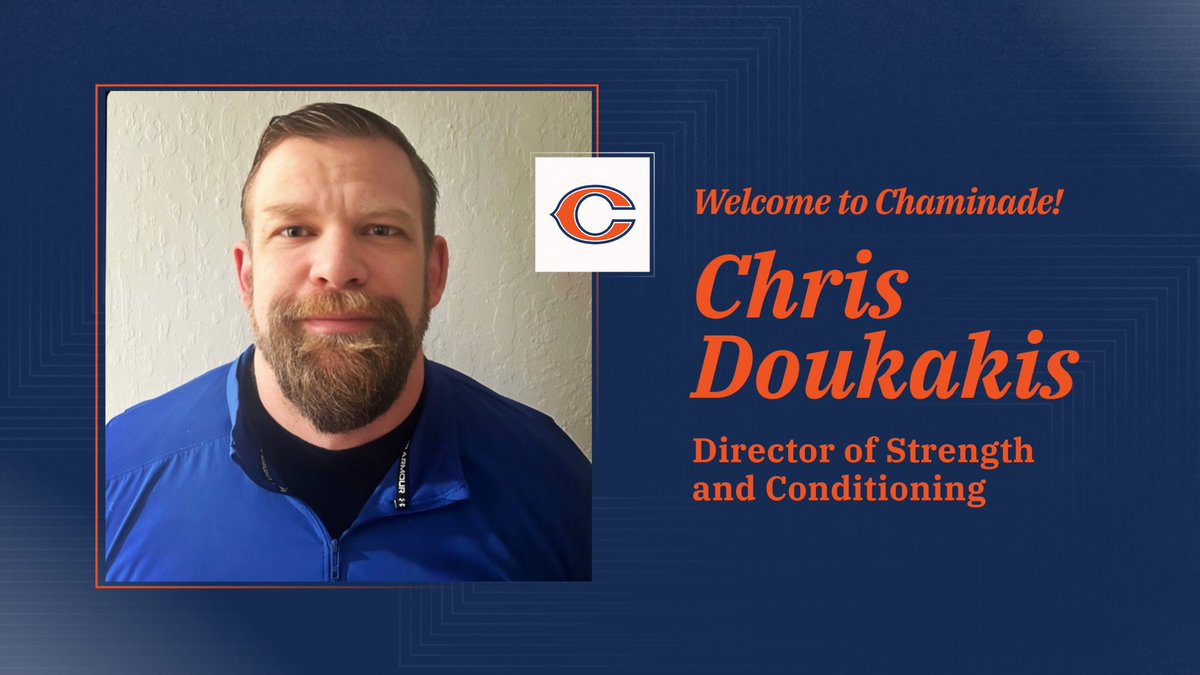 Chris Doukakis (@dukethetrainer) on Twitter photo Excited to be an Eagle ๐ฆ
๐๏ธ
<a href="/Chaminadesports/">Chaminade Athletics</a> <a href="/NadeFootball/">CHAMINADE FOOTBALL</a> <a href="/coachchucs/">David Machuca</a> <a href="/Coach___Cid/">Alberto Cid</a> Excited to be an Eagle ๐ฆ
๐๏ธ
<a href="/Chaminadesports/">Chaminade Athletics</a> <a href="/NadeFootball/">CHAMINADE FOOTBALL</a> <a href="/coachchucs/">David Machuca</a> <a href="/Coach___Cid/">Alberto Cid</a>