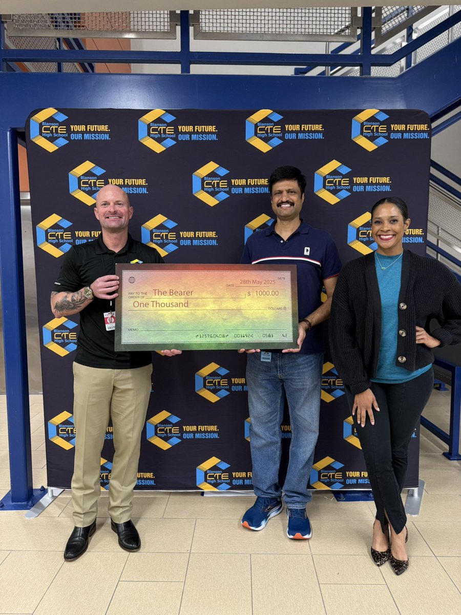 Blanson CTE HS (@blansonctehs) on Twitter photo The Computer Programming Students won big at a recent competition hosted by Amazon Web Services! Congratulations on a job well done! Special shout-out to our sponsors, Maldonado & Alonjang for leading the way!
<a href="/AldineISD/">Aldine ISD</a> <a href="/AldineCTE/">Aldine CTE</a> <a href="/AWS/">Amazon Web Services</a> <a href="/jmvandonsel/">Josh Van Donsel</a> <a href="/XMRaldine/">XMR</a> <a href="/anyancy13/">Ashley Yancy</a> The Computer Programming Students won big at a recent competition hosted by Amazon Web Services! Congratulations on a job well done! Special shout-out to our sponsors, Maldonado & Alonjang for leading the way!
<a href="/AldineISD/">Aldine ISD</a> <a href="/AldineCTE/">Aldine CTE</a> <a href="/AWS/">Amazon Web Services</a> <a href="/jmvandonsel/">Josh Van Donsel</a> <a href="/XMRaldine/">XMR</a> <a href="/anyancy13/">Ashley Yancy</a>