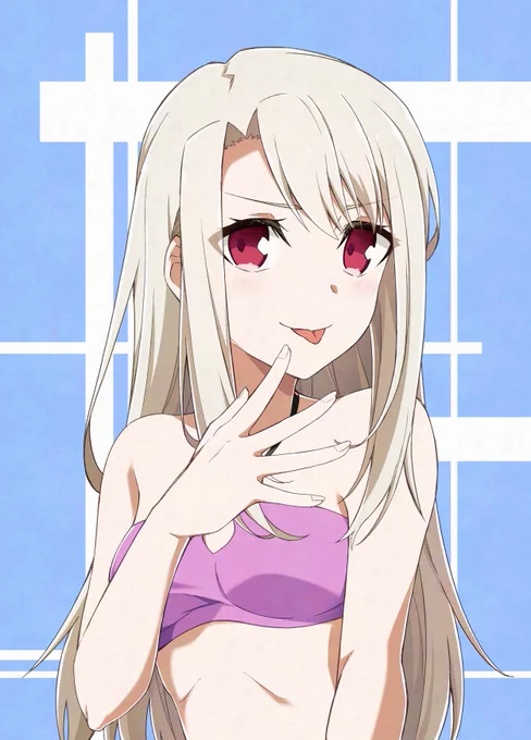アイコンに使用予定とのことでもうすぐ夏なので表情と水着差分も作りました…