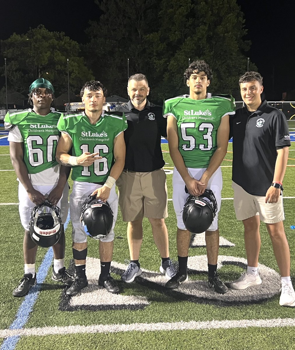 North contingent gets the “W” in the Lehigh Valley All Star Football Classic. Congrats to head coach of the St. Luke’s squad Dave Laughlin.