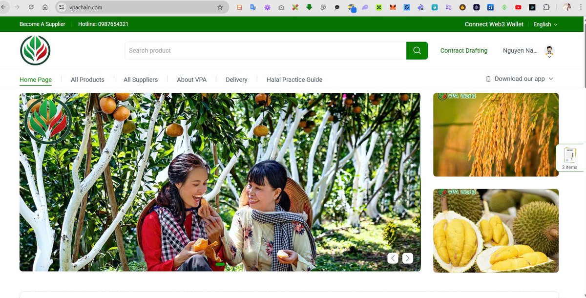 VPA Group ™ (@vpachain) on Twitter photo VPAG (VPA GLOBAL GROUP) software is under development. 👨💻🔊🔊🔊
The attached image is an interface of the VPA (Agricultural Revolution) project🌾🌾🌾
We are working hard with <a href="/sidrachain/">SidraChain</a> to launch the best application for users.💻
Stay tuned, information will be updated soon.🔥 VPAG (VPA GLOBAL GROUP) software is under development. 👨💻🔊🔊🔊
The attached image is an interface of the VPA (Agricultural Revolution) project🌾🌾🌾
We are working hard with <a href="/sidrachain/">SidraChain</a> to launch the best application for users.💻
Stay tuned, information will be updated soon.🔥