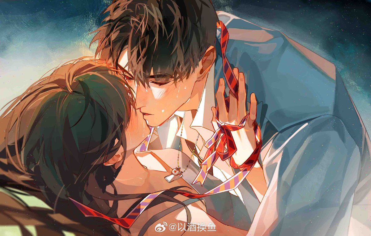 🍎【恋与深空.男主2025年全新生日系列.夏以昼生日限定主题】

 HB🎂dear Caleb՞˶･֊･˶՞ 

🎨:@以酒换鱼
weibo.com/5257723981/517…
💓Papergames invited the artist to create this painting❤️
#夏以昼 #Caleb #マヒル #恋と深空 #LoveandDeepspace #恋与深空