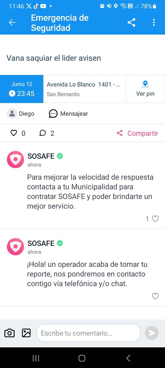 Spawm1's tweet photo. @Carabdechile @SanBernardocl hace rato estan hablando de saquear @LIDERcl de ochagavia con lo blanco https://t.co/6L01p1YMnF