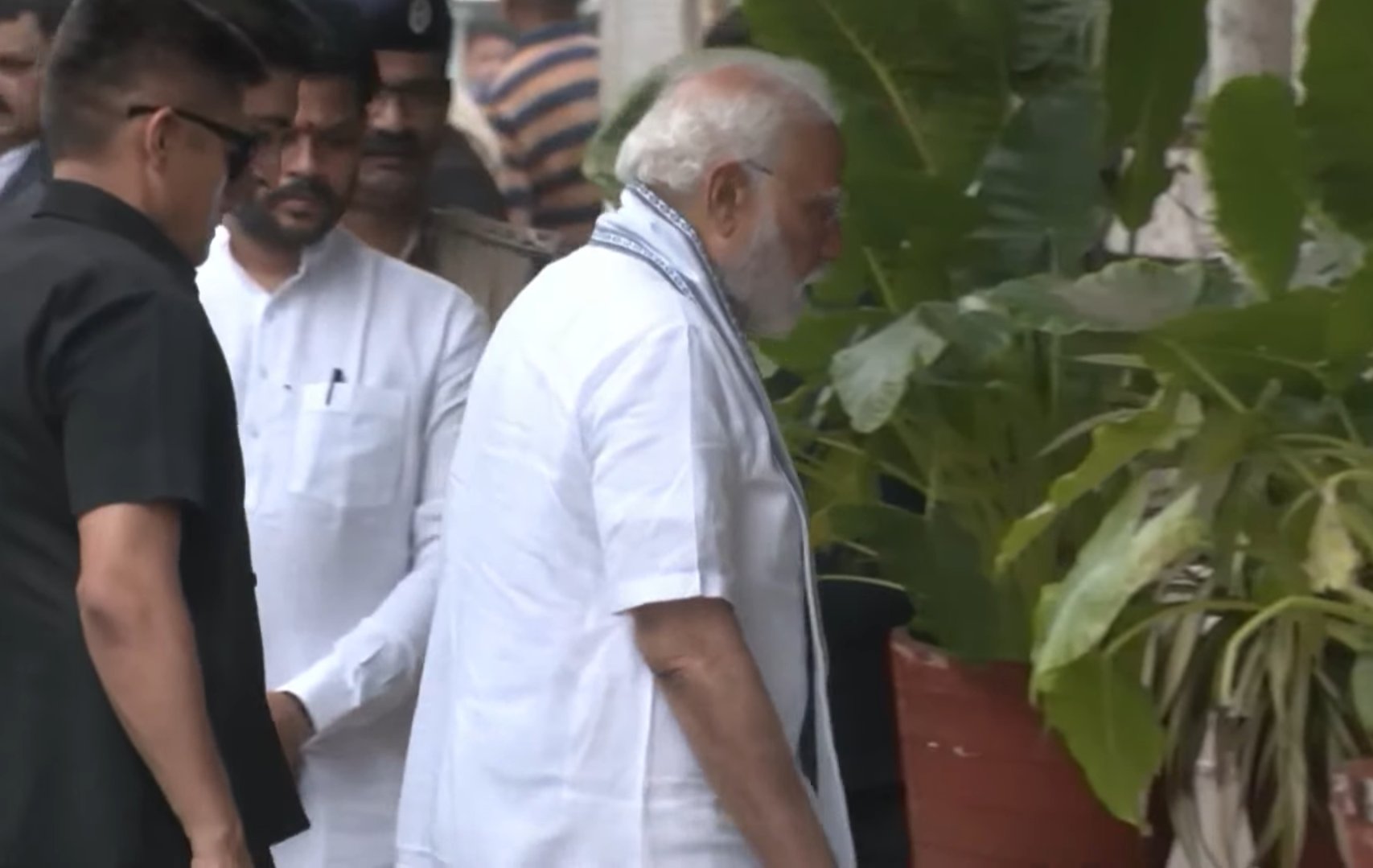 PM Modi meets Air India plane crash victims in Ahmedabad