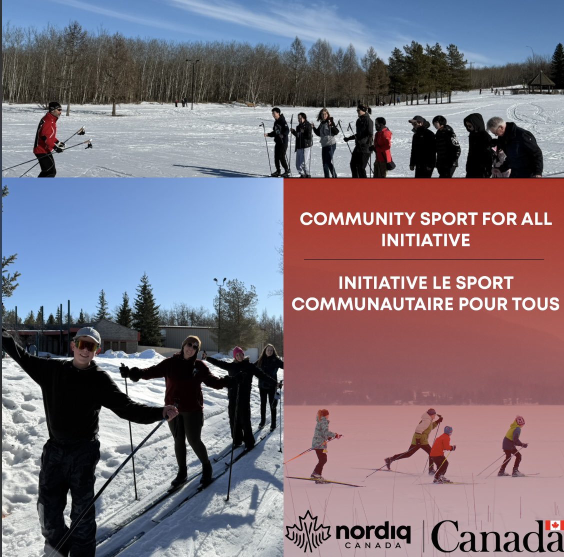 We are recipients of $2,000 from  <a href="/NordiqCanada/">Nordiq Canada</a> Equity Initiative, funded by Sport Canada’s Community Sport for All Initiative. This grant supported Celebrating Our Diversity: Nordic Ski Day. Thank you <a href="/SportCanada_EN/">Sport Canada</a> for helping us lower barriers and increase participation!!!