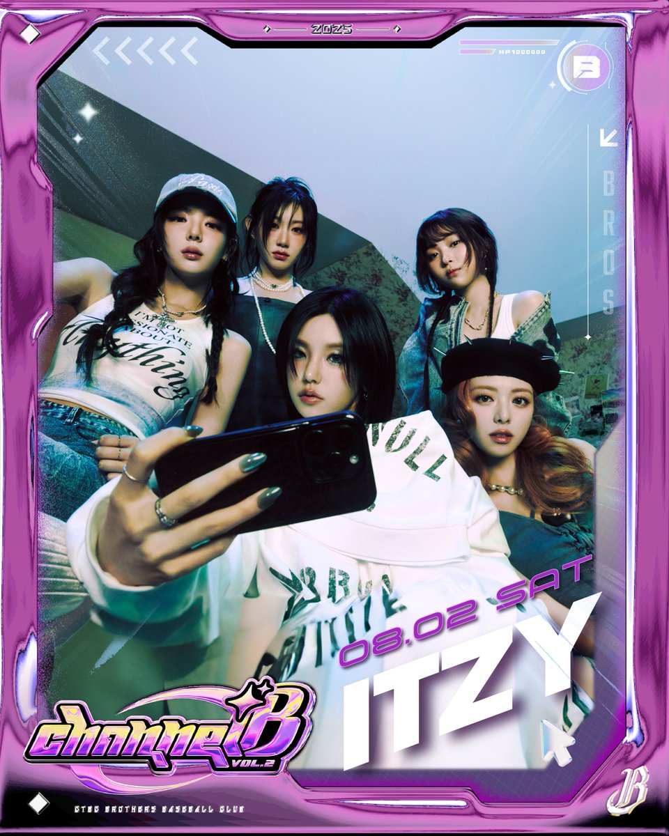 【中信兄弟「Channel B vol.2」K歌主題日】
​
很榮幸可以為中信兄弟邀請 ITZY 參加主題日開球及演出
K-FLOW3 後再次將 ITZY 帶來見 MIDZY🥳
​
藝人接洽單位 Artist Agency: 希林國際 <a href="/chillin_taiwan/">希林國際 Chillin International 시린기획</a> 

#ITZY #있지 #YEJI #예지 #LIA #리아 #RYUJIN #류진 #CHAERYEONG #채령 #YUNA #유나