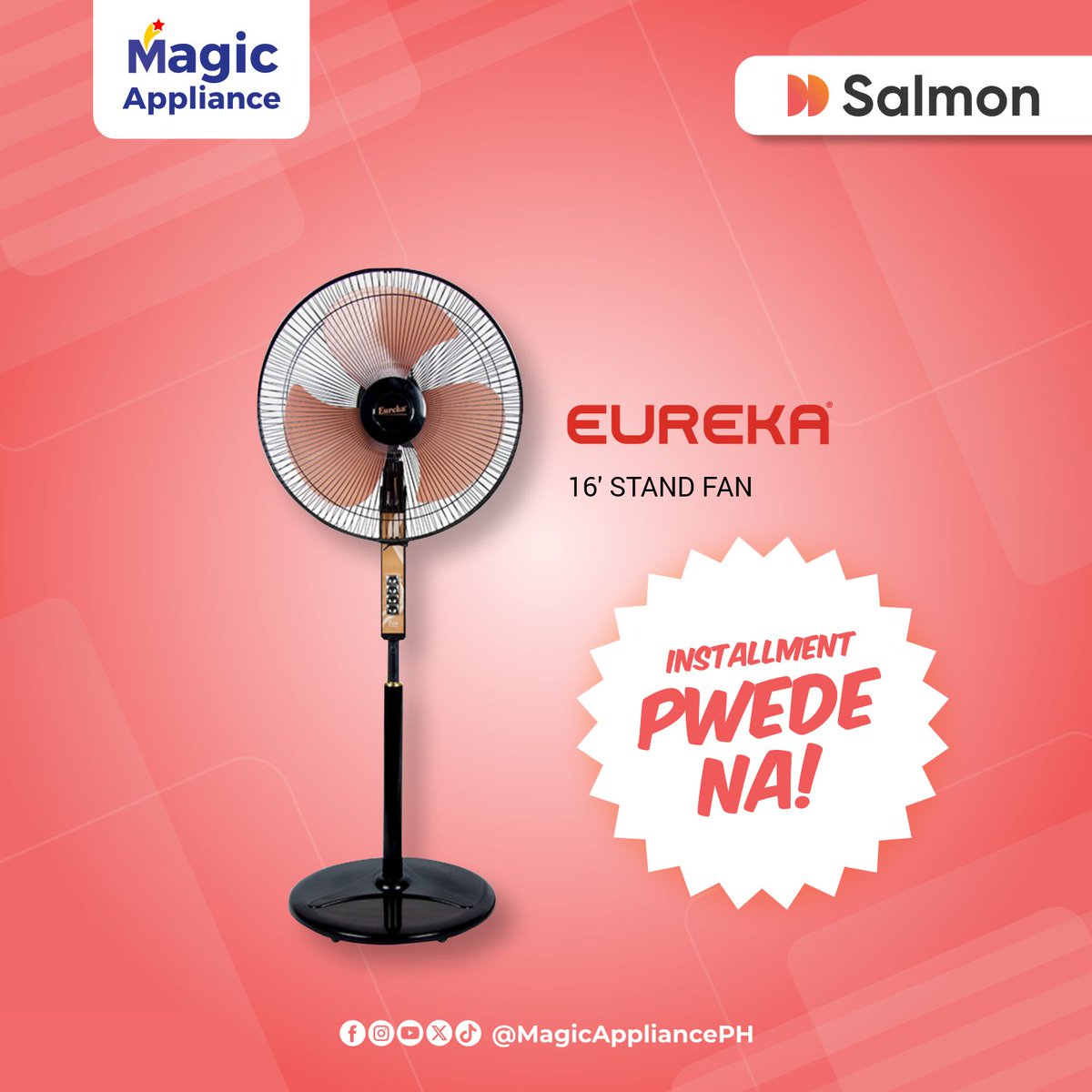 Small Apps for Installment? | Salmon Stand Fans

#MagicAppliance #Salmon #Installment #maGAANdangBuhay #MACares