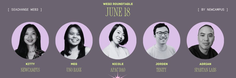 APAC DAO x <a href="/newcampushq/">NewCampus</a> 

We’re proud to announce our partnership with NewCampus for their upcoming Web3 Roundtable, where our Founder Nicole Nguyen will be joining an all-star lineup of industry leaders to unpack what’s next for the space.

Web3 Roundtable
📅 June 18

This isn’t