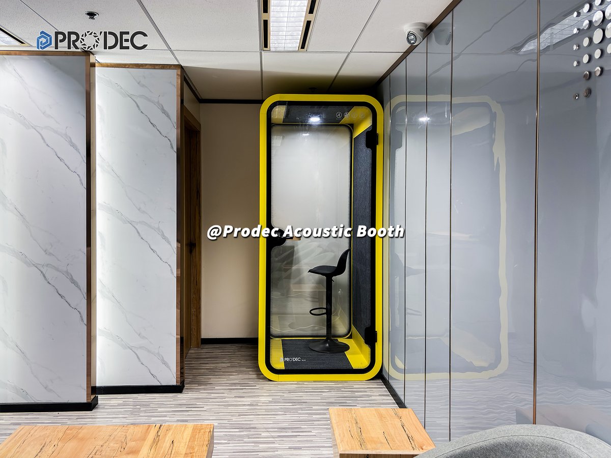 AcousticProdec's tweet photo. Project Showcase: Huakun

Location: Hong Kong

Product Model: PC-S &amp; PC-M Soundproof Booths

Meeting pod is positioned in a conference room with stunning floor-to-ceiling windows, offering an unobstructed sea view — creating a serene and inspiring environment for discussions. https://t.co/sol82kDitr