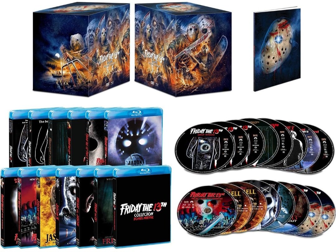 🩸 GIVEAWAY 🩸

It's Friday the 13th, Horror Community! I'm giving away the Friday The 13th Jason Voorhees Shout Factory Deluxe Edition Blu-ray collection! You have 24 hours to enter! 🏕

How to enter: Follow, Like, Repost! 💿

End: June 14th, 12am EST 🕛

⬇️ Important Details ⬇️