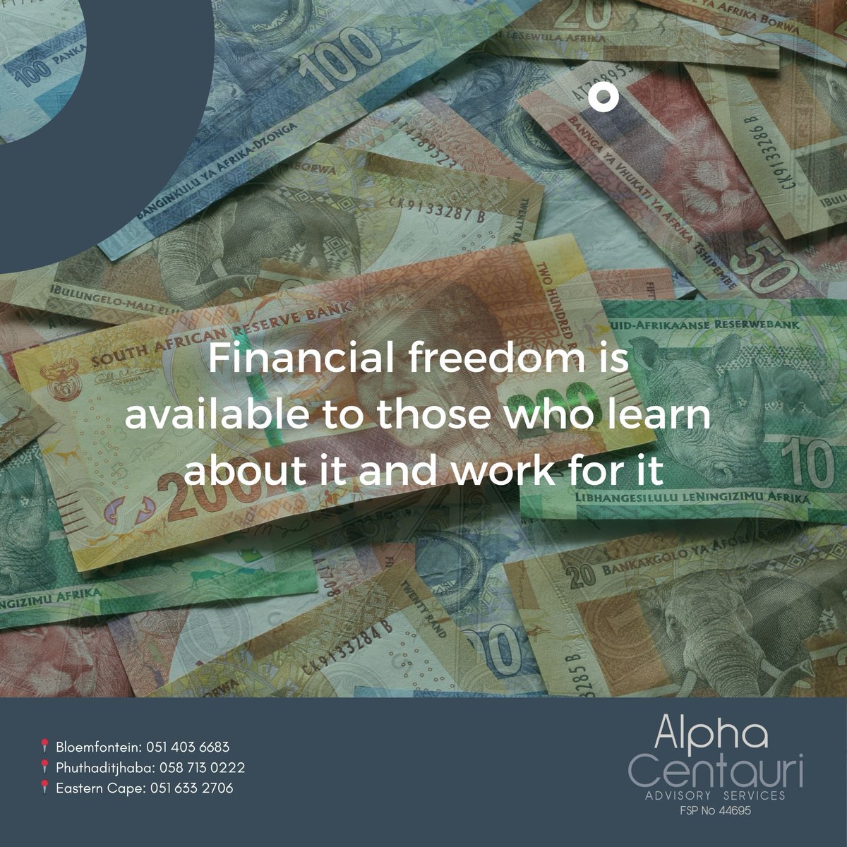 AlphaCentauriZA's tweet image. Our advisors analyse economic cycles and align allocations with your personal risk tolerance and retirement horizon. Let’s tailor a portfolio that grows and protects what matters most. Schedule your portfolio review now. 
#investmentstrategy #balancedportfolio