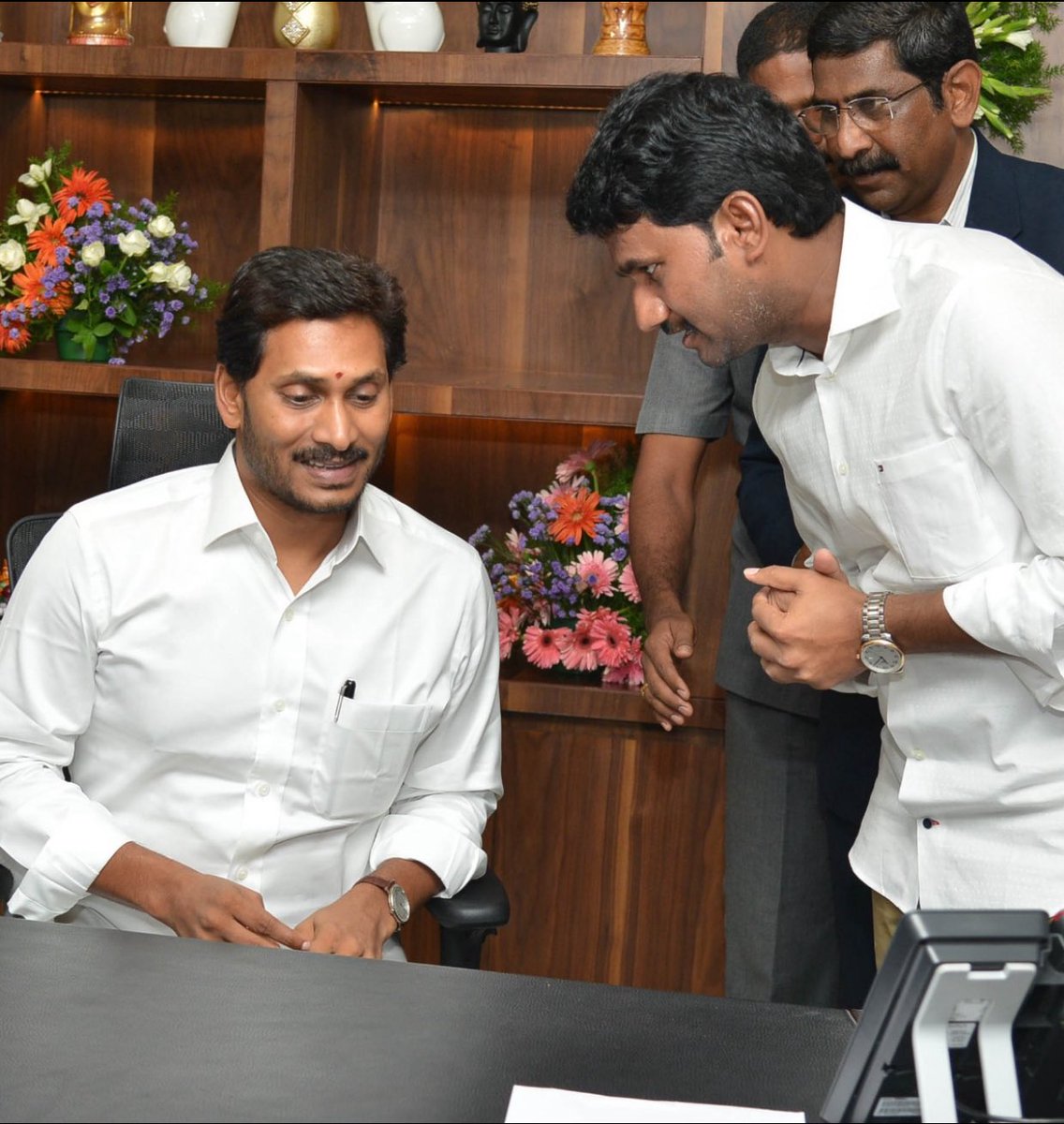 Sambasiva Reddy Aluru (@alurusamba) on Twitter photo This day, 13th June 2019…
A moment of pride and emotion at the Assembly in Velagapudi, during the initial days of our government.
Meeting our beloved CM <a href="/ysjagan/">YS Jagan Mohan Reddy</a> Sri Y. S. Jagan Mohan Reddy garu, just days after he assumed office, was a reminder of how dreams rooted in This day, 13th June 2019…
A moment of pride and emotion at the Assembly in Velagapudi, during the initial days of our government.
Meeting our beloved CM <a href="/ysjagan/">YS Jagan Mohan Reddy</a> Sri Y. S. Jagan Mohan Reddy garu, just days after he assumed office, was a reminder of how dreams rooted in