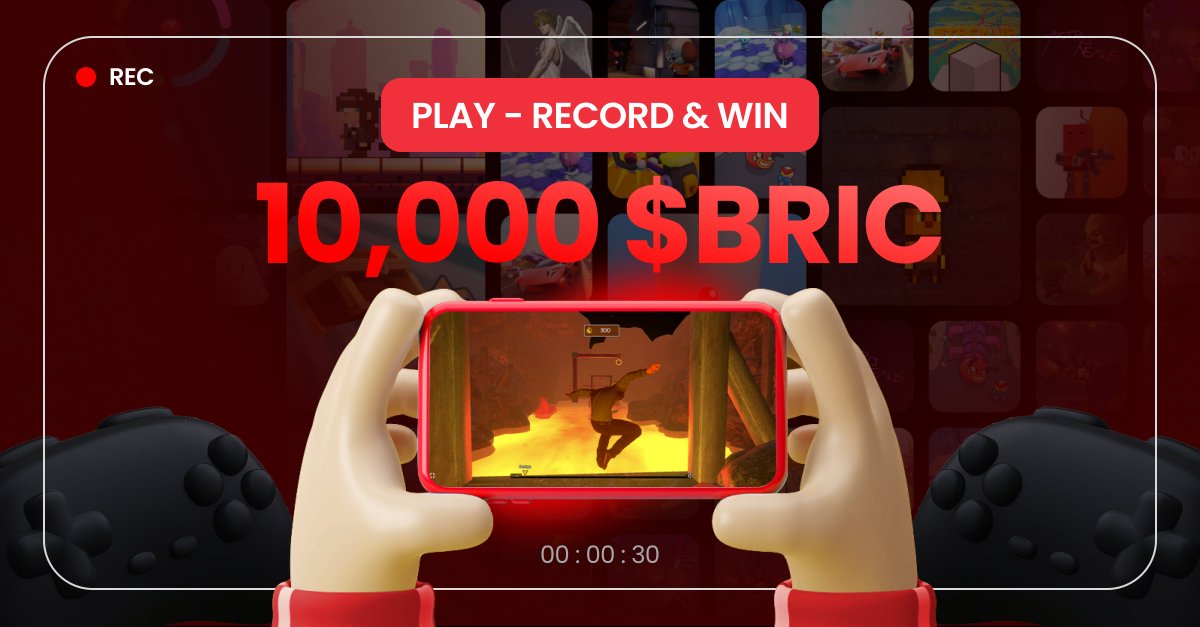 Win 10,000 $BRIC! 💼

To celebrate the imminent launch of $BRIC, we’re hosting a special event to reward players and creators on Redbrick!

🏆 Total Prize: 10,000 $BRIC
🥇 5 Winners: 2,000 $BRIC each
📅 Contest Period: 6/13 04:00 ~ 6/16 04:00 (UTC)

📌 How to Participate:
1.
