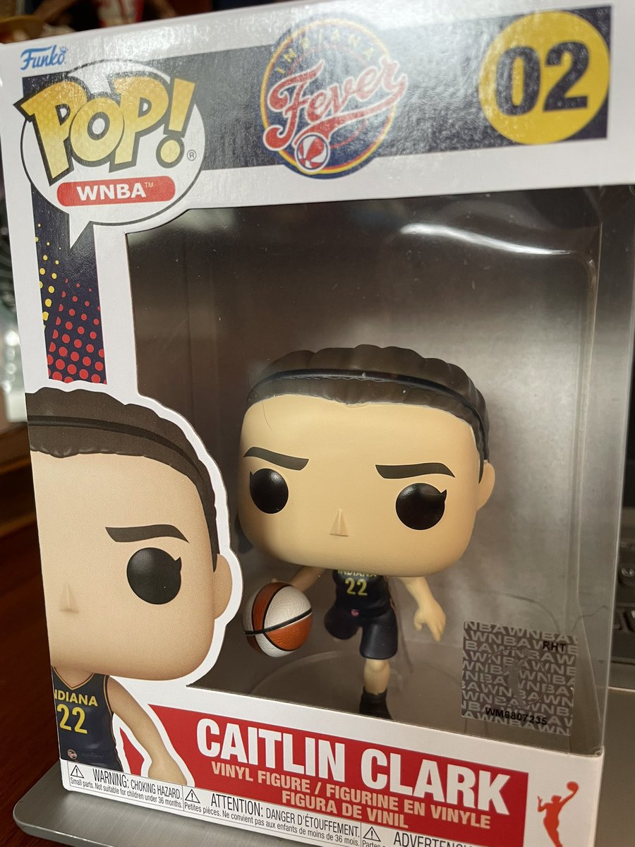 My Caitlin Clark Funko Pop just arrived. 😎