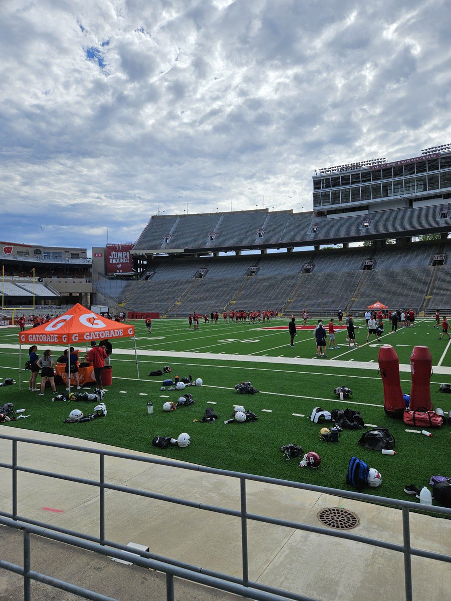 I had an amazing time at UW-Madison this week and had plenty of opportunities to craft my skill as a linebacker and I am looking forward to going back again next year!