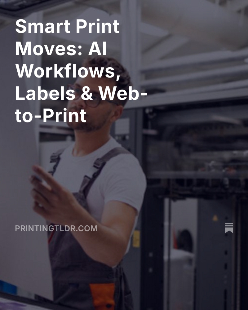 KjellKarlsson's tweet image. AI isn’t “coming” — it’s quoting jobs, forecasting substrate needs, and scheduling presses today. Week 23’s newsletter shows how it’s getting real:
👉 printingtldr.com/p/ai-printing-…

#DigitalPrint #Automation #PrintIndustry