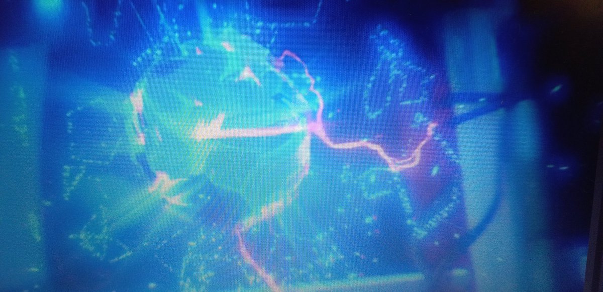 In honor of time to frame it nearing its release, I'd like to share this detail I saw. Hexcore was spewing purple energy from the floating lab scene (foreshadowing the arcane?)