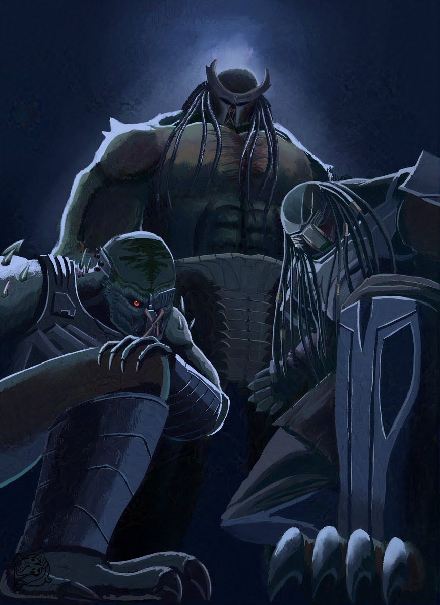 Zoomed this as fast as I can, while unfortunately I couldn't make it for #PredatorDay , it isn't too late for YOU to go watch Predator Killer of Killers, RIGHT NOW.  #Predator