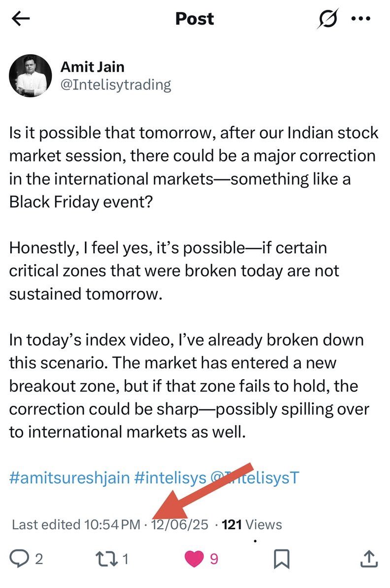 📉 Market fell hard today… but the real question is — were you prepared?
#intelisys #amitjain #amitsureshjain #Israel #Iran #StockMarket #BSE #nifty 
Join Us Now✅ rebrand.ly/Join-Intelisys…