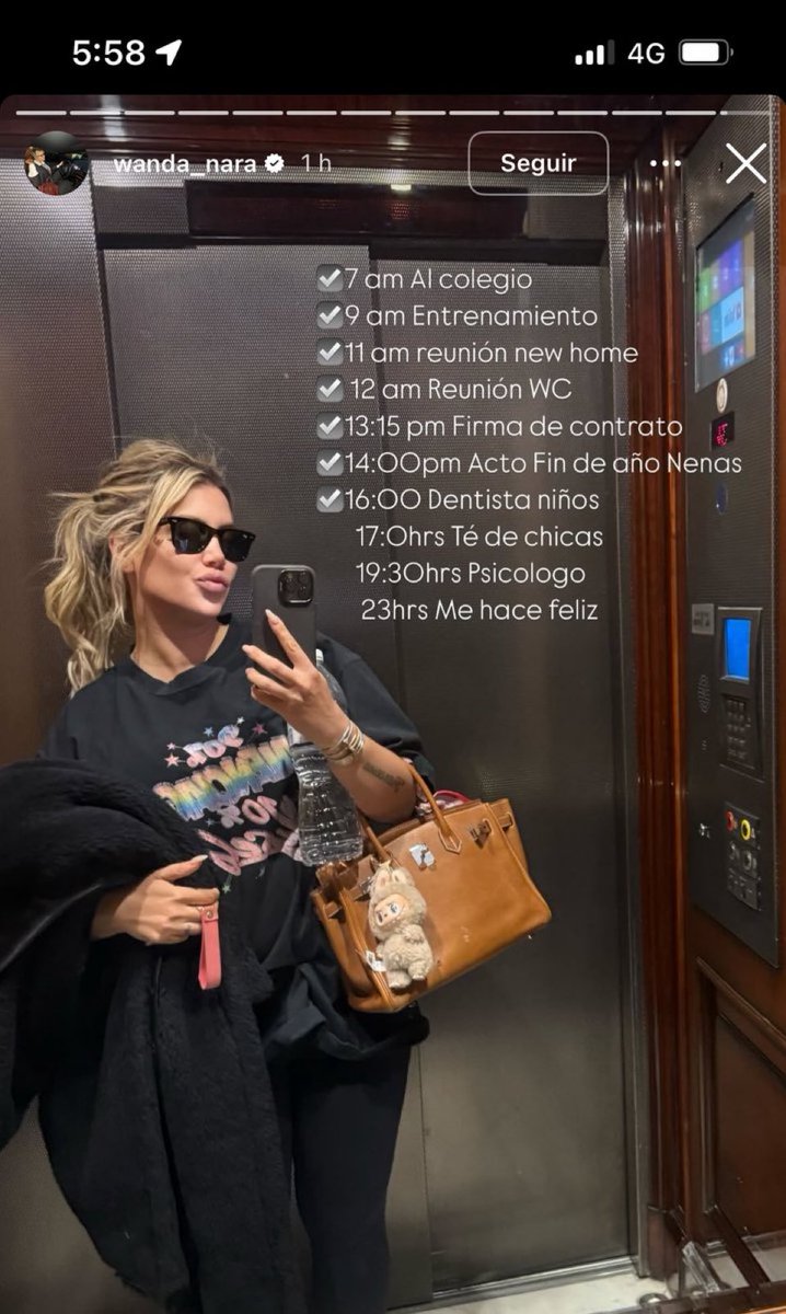 wanda nara es la real influencer xq te muestra absolutamente CADA SEGUNDO de su vida