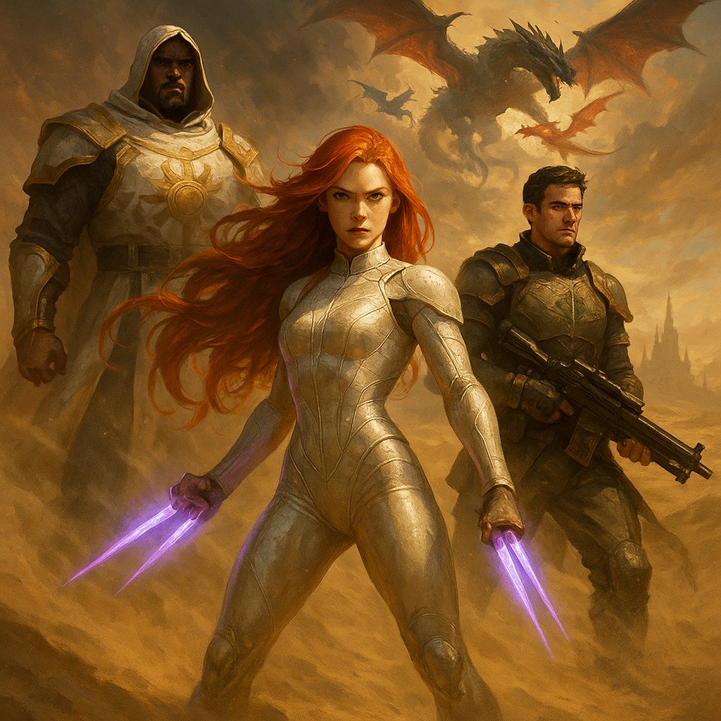 Lunara Sol (@lunarasoltales) on Twitter photo <a href="/dmtoft/">David Toft</a> amazon.com/dp/B0F4MVLMPG
As time fractures and the lines between science and sorcery blur, Jane must face impossible truths, ancient enemies, and the secret that binds her to Gaia herself.
The war for Terra has begun.
And time is breaking. <a href="/dmtoft/">David Toft</a> amazon.com/dp/B0F4MVLMPG
As time fractures and the lines between science and sorcery blur, Jane must face impossible truths, ancient enemies, and the secret that binds her to Gaia herself.
The war for Terra has begun.
And time is breaking.