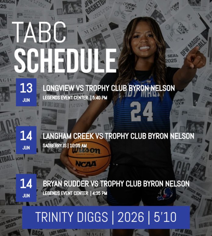 Come check us out at TABC Showcase. Excited to be on the court for my last showcase <a href="/BNHSGBasketball/">Byron Nelson Girls Basketball</a>