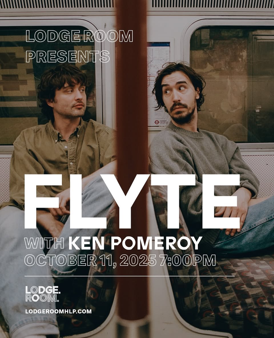 Just Added‼️ Ken Pomeroy is opening for <a href="/Flyteband/">Flyte</a>  on October 11! Tickets on sale now via lodgeroomhlp.com/shows/flyte