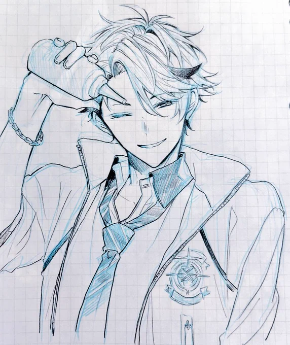 一目惚れ……?!落書き極めてるアナログ絵に……ウッありがとうございます 個人的に凄く誤魔化し誤魔化しでやらせて頂いているので、コツ……コツ?となったものですから、ざっくり過程画像... 続き→ #マシュマロを投げ合おう