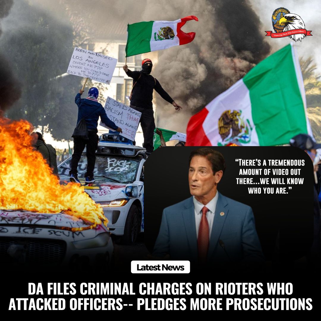 L.A. County DA Nathan Hochman delivered a powerful warning to rioters: “We will track you down. We will arrest you. We will prosecute you. And we will punish you.” Alongside Sheriff Robert Luna and LAPD Chief Jim McDonnell, Hochman announced felony charges against multiple