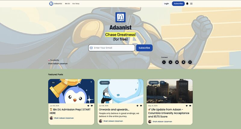 ShahAdaanU's tweet photo. We don't see @adaanist as an education company. We are a tech company that is making high-quality education entirely free at the lowest cost possible with technology.

https://t.co/ad9ODuHZzw https://t.co/LuGAfy86kj