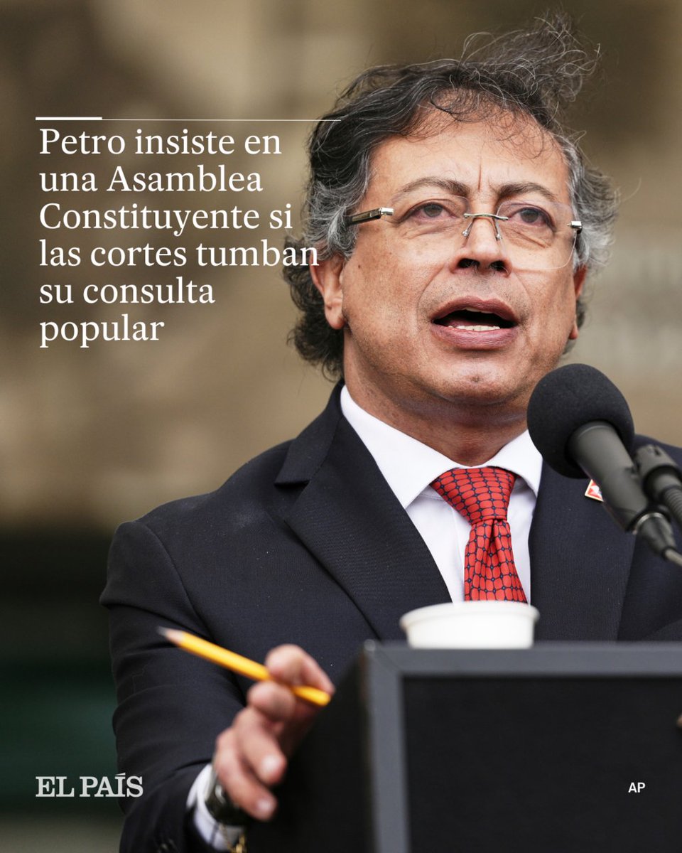 Petro insiste en la idea de convocar una Asamblea Constituyente si las cortes tumban la consulta popular. El ministro de Justicia designado asegura que la Constitución se ha convertido en un “obstáculo” para las reformas y que necesita un rediseño dozz.es/p5zcw14