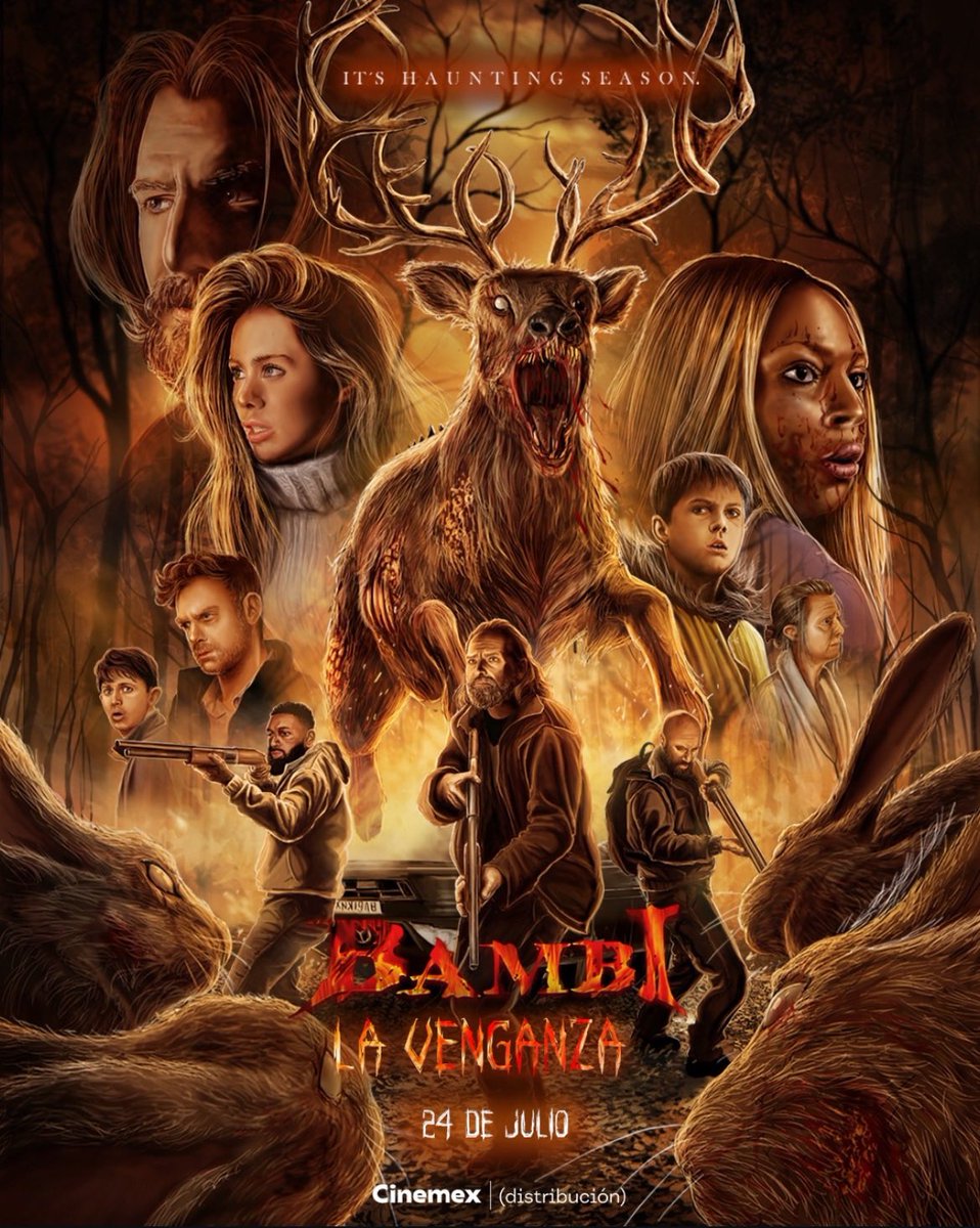 SinisterHorrorH's tweet photo. Bambi The Reckoning Releases In Mexico July 24th 2025

Are You Excited? https://t.co/36cJzGsDYh