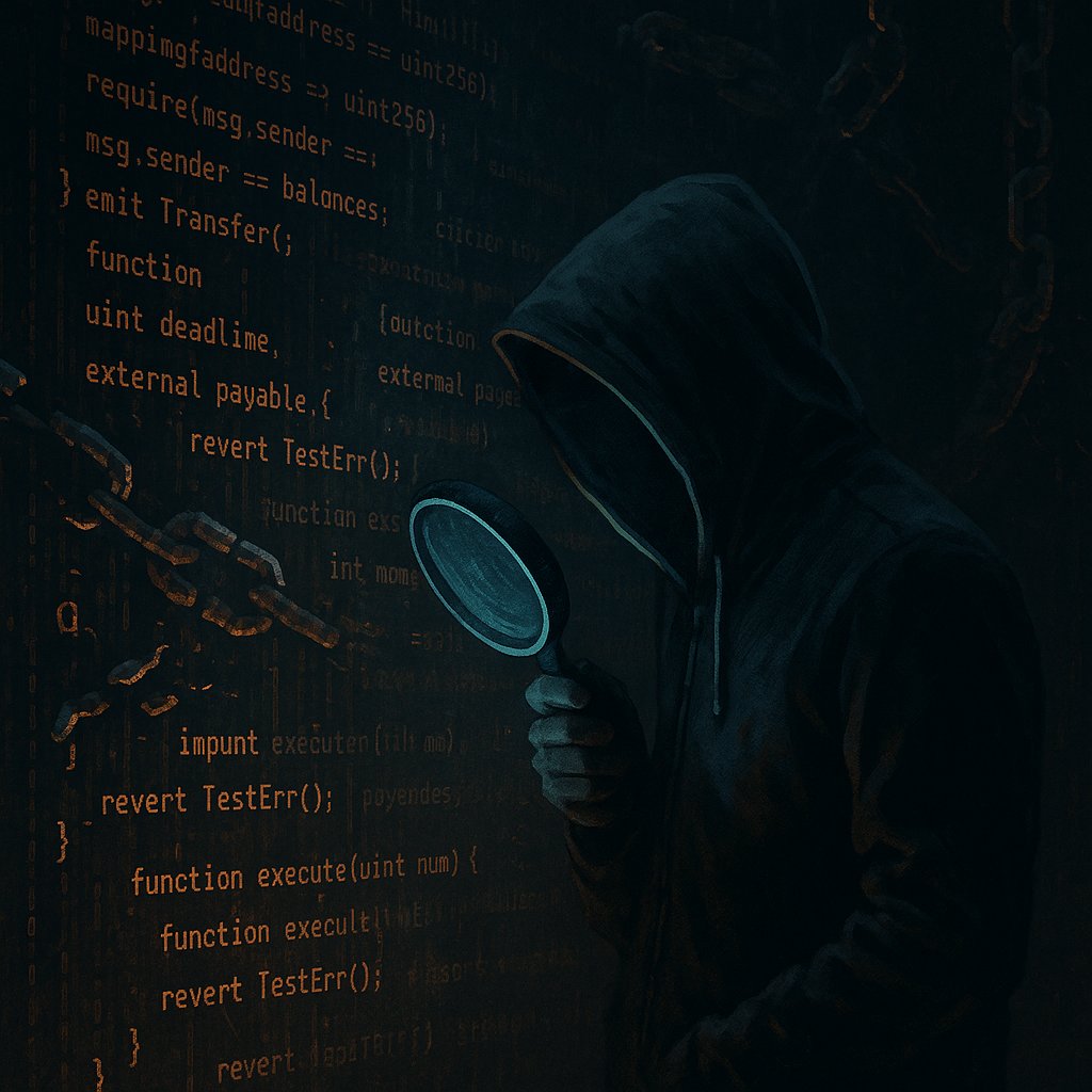 Every missed vulnerability is a lesson.
Every late night tracing a bug is a step forward.

Web3 doesn't run without you.

Keep pushing.
The chain is only as strong as its sharpest eyes.
