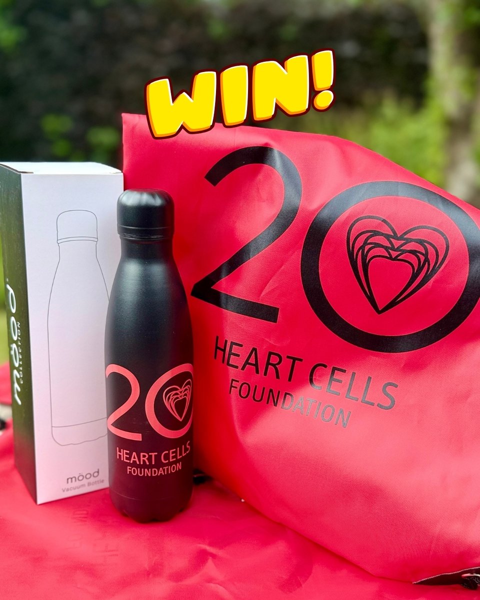 🏆 #WIN! 🏆

To celebrate #BritishHeartWeek, we're giving away a themed water bottle and bag! ❤️

To enter:
- Follow our page
- Tag a friend in the comments 

#Competition ends Sunday, August 31st, at midnight. Terms apply.