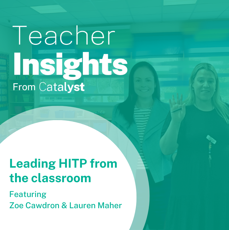 S3 E3 of our Teacher Insights from Catalyst podcast is live. In this episode, Zoe Cawdron &amp; Lauren Maher share how they use evidence-informed approaches to enhance student engagement and learning outcomes. Click here to listen: ow.ly/rUgL50W8MwW
#Catalyst #CatholicEducation
