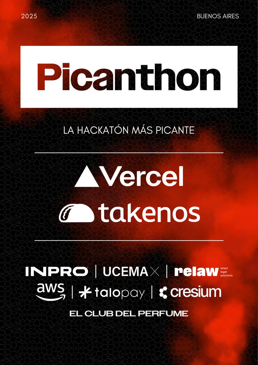 Este sábado arranca la Picanthon 🔥

Las inscripciones ya cerraron y los seleccionados ya fueron contactados.
Si no entraste, tranqui: más adelante vendrán otras.

Esto recién empieza.