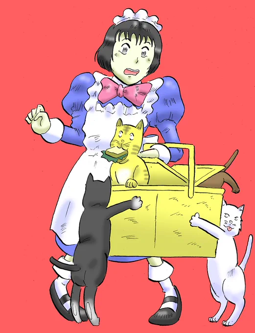 #メイドさんからしか得られない栄養があるので見た人も貼る