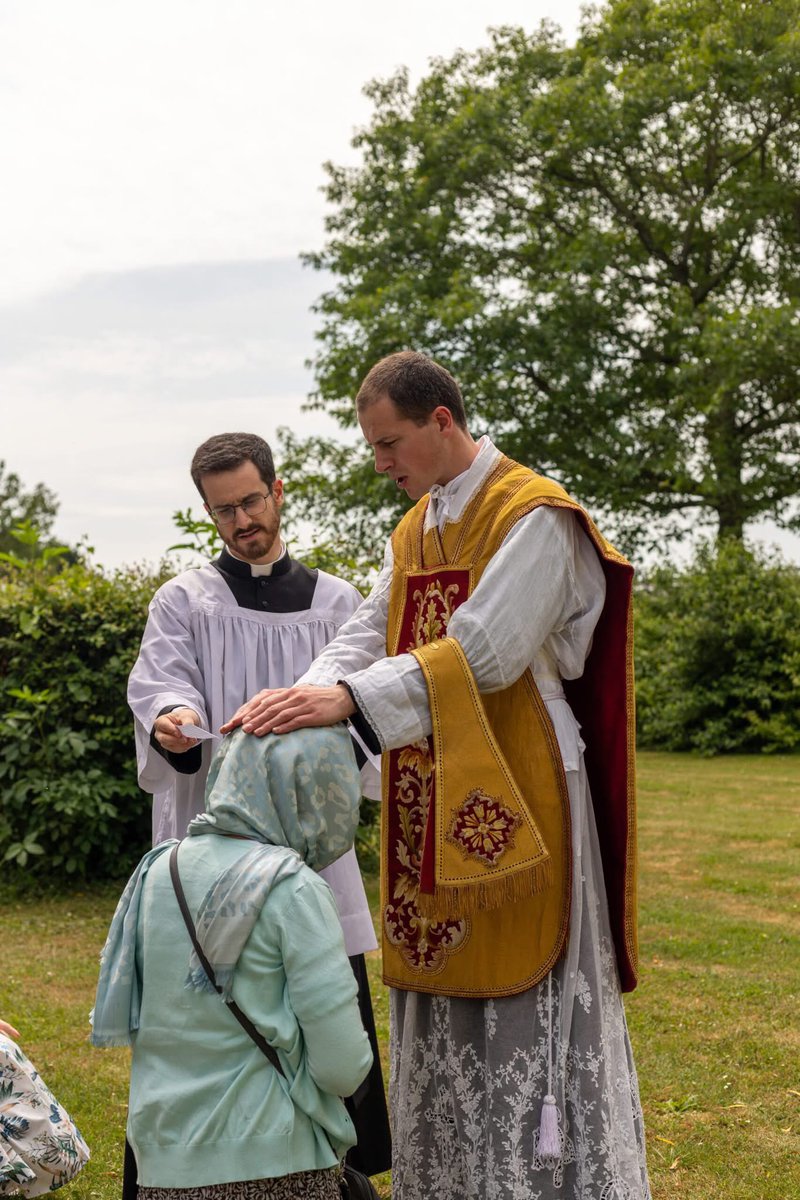 Bishop Thomas Aquinas da Costa, OSB ordaining candidates to the priesthood and diaconate.