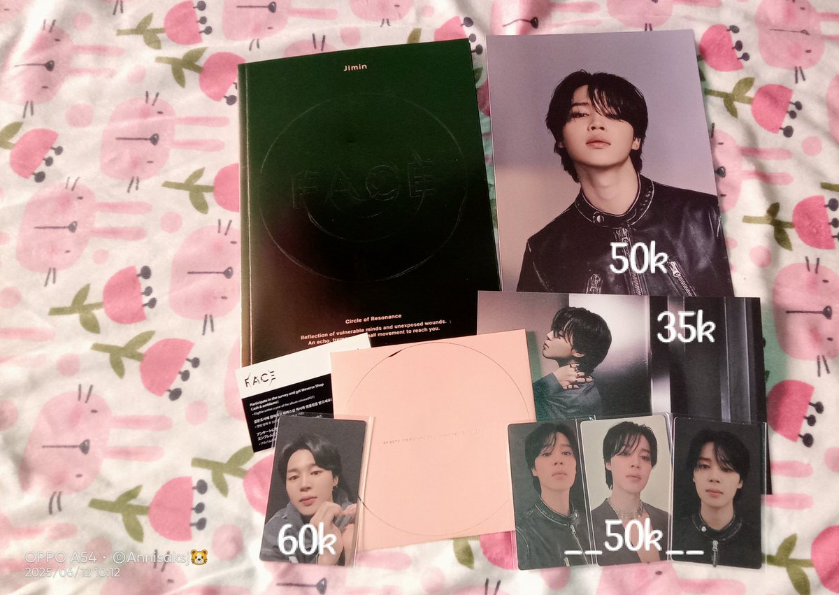 Annisaputri0404's tweet image. WTS 🚨🚨🚨

❌Packing , Ongkir
✅Co shopee
Dom Bogor
Nego by DM

#wtspcbts #Jin #jimin #face #dicon #ptd #proofcompact