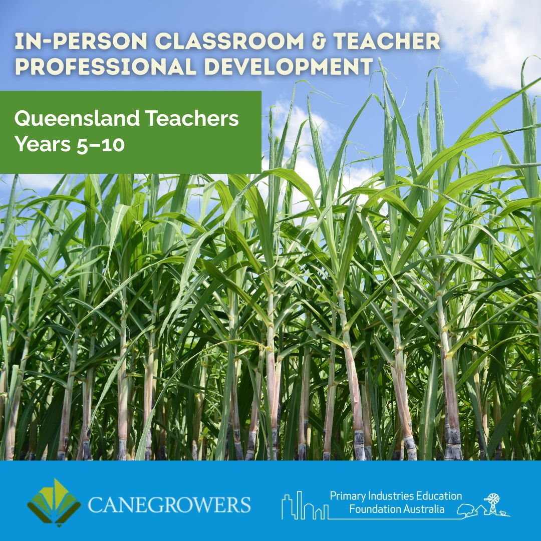 PIEFA (@ozpief) on Twitter photo ๐ฃ Donโt miss this terrific opportunity!
๐พCANEGROWERS, in collaboration with PIEFA, is offering a unique chance for QLD teachers and schools to take part in a new pilot education program (Yrs 5-10) focused on the Australian sugarcane industry.
๐ buff.ly/QTMYA1u ๐ฃ Donโt miss this terrific opportunity!
๐พCANEGROWERS, in collaboration with PIEFA, is offering a unique chance for QLD teachers and schools to take part in a new pilot education program (Yrs 5-10) focused on the Australian sugarcane industry.
๐ buff.ly/QTMYA1u