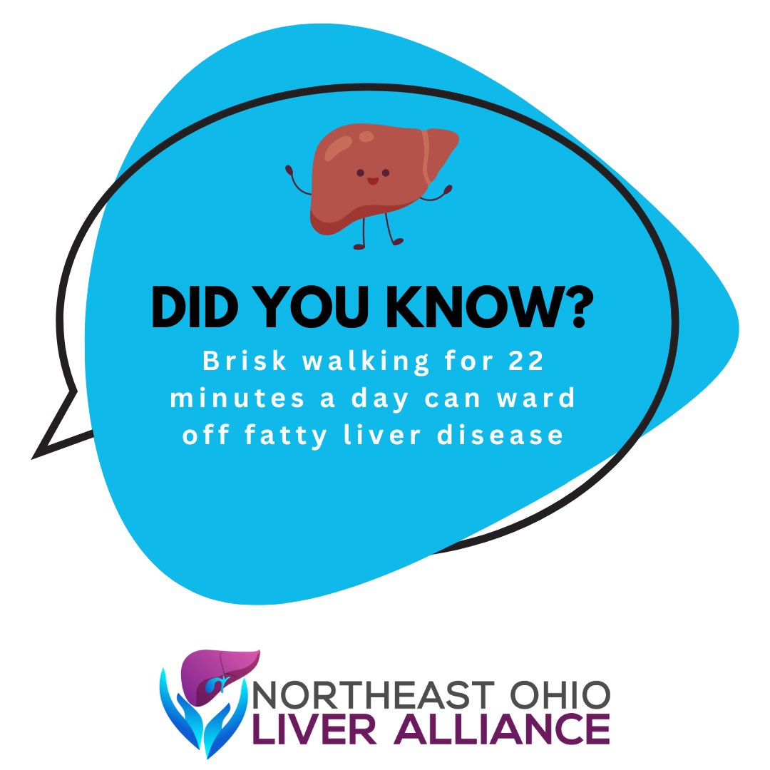 OHIOLIVER's tweet image. Celebrate Global Fatty Liver Day by getting in those steps and don't forget - #ActNowScreenToday 💜
Visit globalfattyliverday.com for more information!
#fattyliverday #ActNowScreenToday #NEOLA