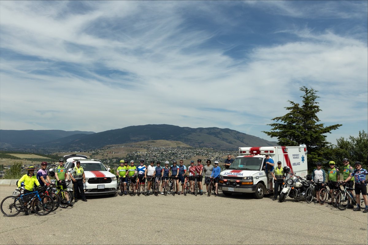 Today, BCEHS paramedics and colleagues from across Canada wrapped up a 4-day ride through the Southern Interior. The Tour Paramedic Ride of BC is fundraising to build a national memorial honouring paramedics who lost their lives in the line of duty. cfjctoday.com/2025/06/12/par…