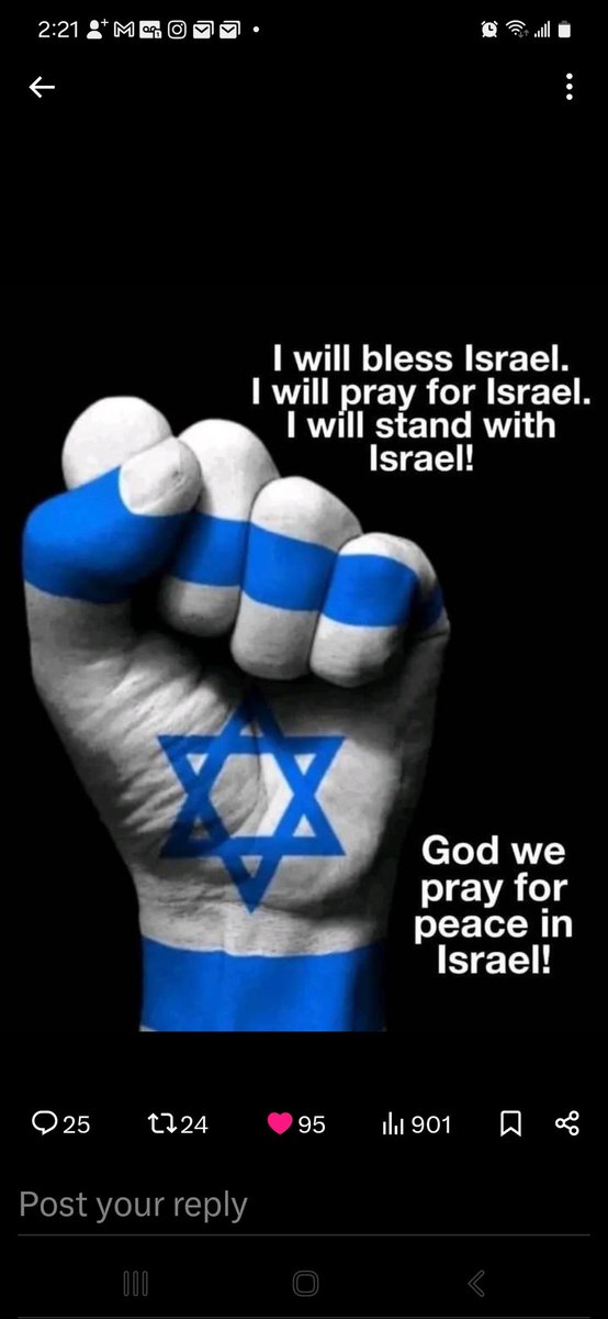 Please pray for Israel. Pray for God's protection.